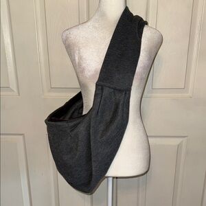 Good2Go Gray Fleece Pet Carrier/Sling